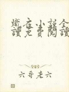 炽夜小说全文阅读免费阅读无弹窗