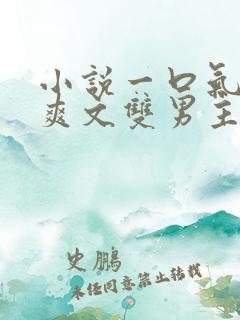 小说一口气看完爽文双男主