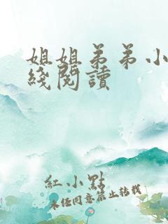 姐姐弟弟小说在线阅读