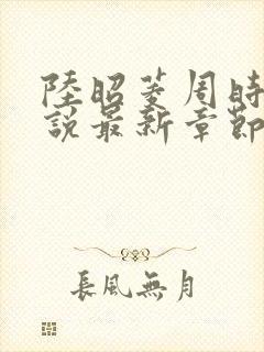 陆昭菱周时阅小说最新章节