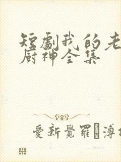 短剧我的老婆是厨神全集