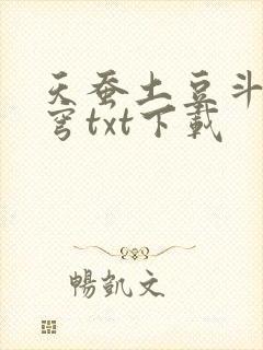 天蚕土豆斗破苍穹txt下载