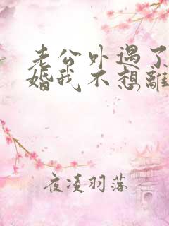 老公外遇了要离婚我不想离婚怎么办