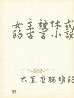 女主被休或和离的古言小说