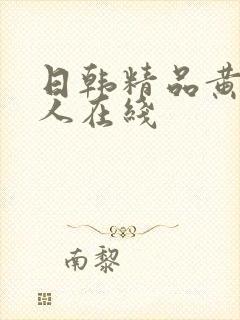 日韩精品黄色成人在线