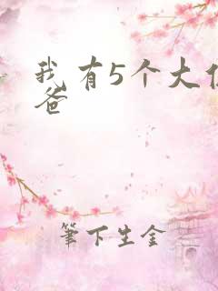 我有5个大佬爸爸