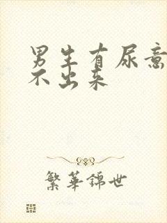 男生有尿意却尿不出来