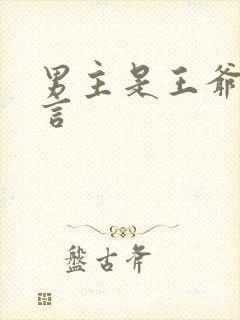 男主是王爷的古言