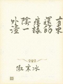 外阴痒还有豆腐渣一样的东西