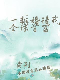 一离婚后我成了全球首富