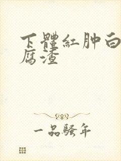 下体红肿白带豆腐渣