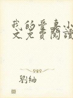 我的爱妻小冉全文免费阅读笔趣阁