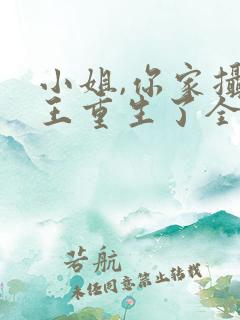 小姐,你家摄政王重生了全文免费阅读