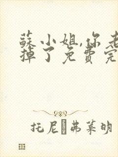 苏小姐,你老公掉了免费完整版