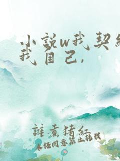 小说w我契约了我自己,