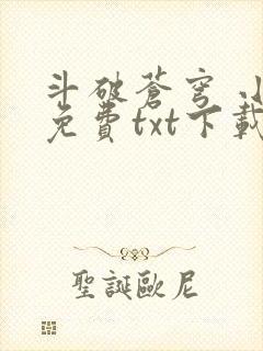 斗破苍穹 小说免费txt下载