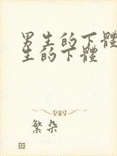 男生的下体捅女生的下体