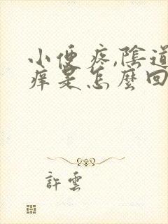 小便疼,阴道口痒是怎么回事