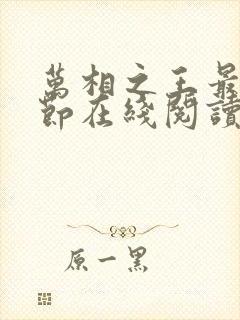 万相之王最新章节在线阅读