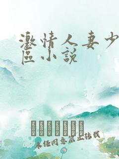 激情人妻少妇一区小说