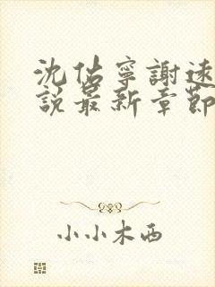 沈佑宁谢远舟小说最新章节更新时间