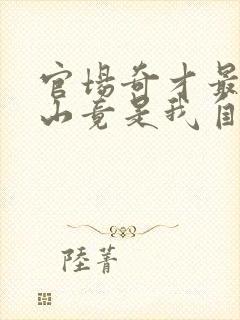 官场奇才最强靠山竟是我自己李霖小说