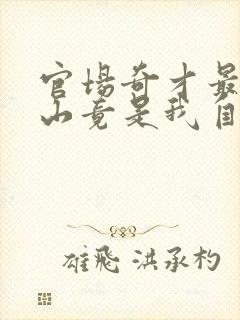 官场奇才最强靠山竟是我自己李霖李澜