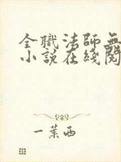 全职法师无修版小说在线阅读