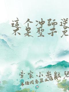 这个冲师逆徒才不是圣子免费小说