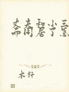 丈夫和小三在外面同居了怎办