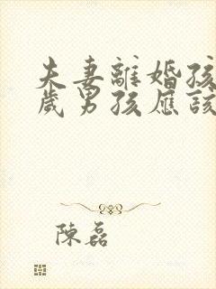 夫妻离婚孩子7岁男孩应该判给谁