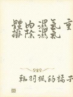 体内湿气重怎样排除湿气