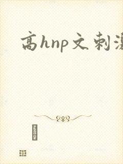 高hnp文刺激