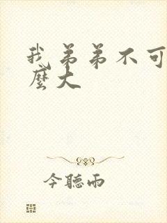 我弟弟不可能那么大