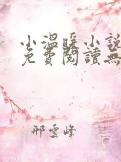 小温暖小说全文免费阅读无弹窗