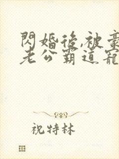 闪婚后,被豪门老公霸道宠短剧