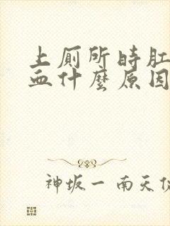 上厕所时肛门出血什么原因