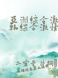 亚洲综合激情日韩综合激情