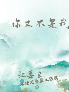 你又不是我的谁