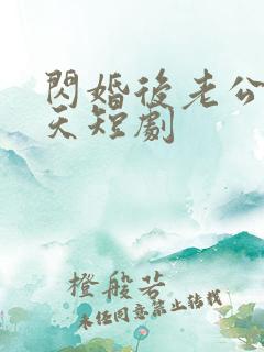 闪婚后老公宠上天短剧