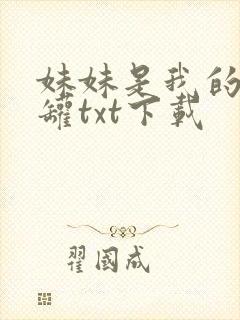 妹妹是我的储精罐txt下载