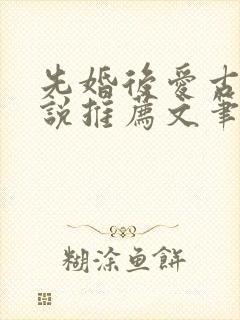 先婚后爱古言小说推荐文笔好高质量