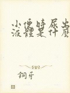 小便时尿出白色液体是什么原因