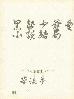 黑帮少爷爱上我小说结局