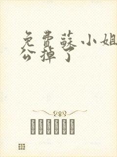 免费苏小姐你老公掉了