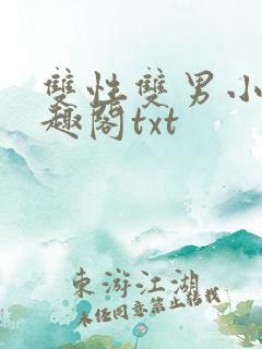 双性双男小说笔趣阁txt