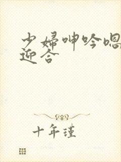 少妇呻吟嗯啊喔迎合