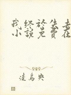 我终于失去了你小说免费在线阅读