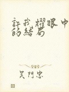 许我耀眼中方蕾的结局
