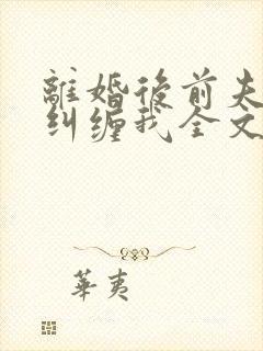 离婚后前夫总想纠缠我全文免费阅读